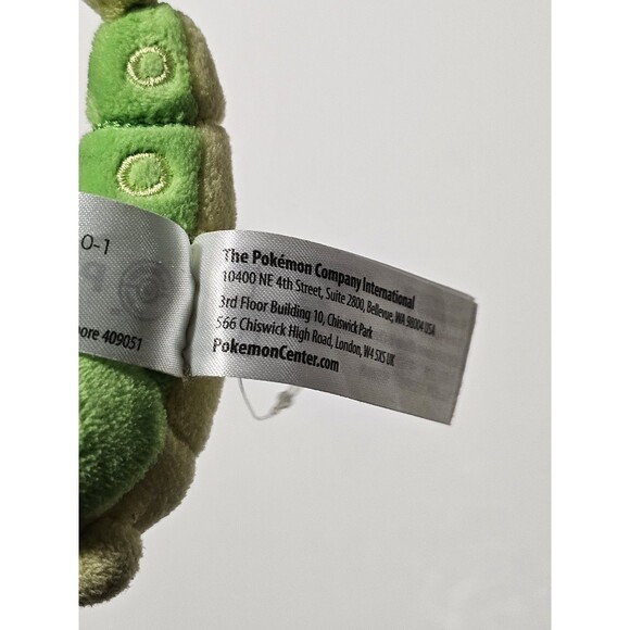 Pokemon Center Caterpie Plush 5" Green Stuffed Animal Soft Toy - Picture 8 of 9